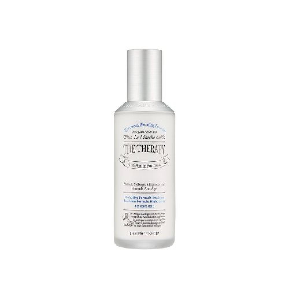 The Face Shop The Therapy Moisture Formula Emulsion 130ml FREE