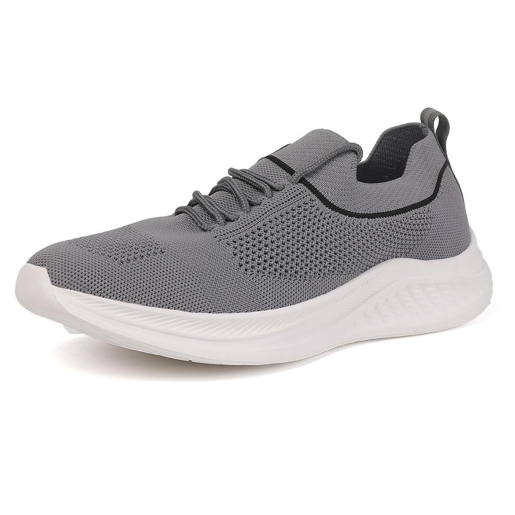 Fliegendes gewebtes Mesh Paar Schuhe Damen Schuhe Atmungsaktiv Weiche Sohle Leicht und Bequem Täglich Freizeit Sport Laufen Herren