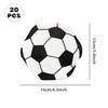 20PCS Football Party Napkins, Soccer Sports Theme Dinner Table Decor, Disposable Napkins For Kids Birthday Celebration Banquet