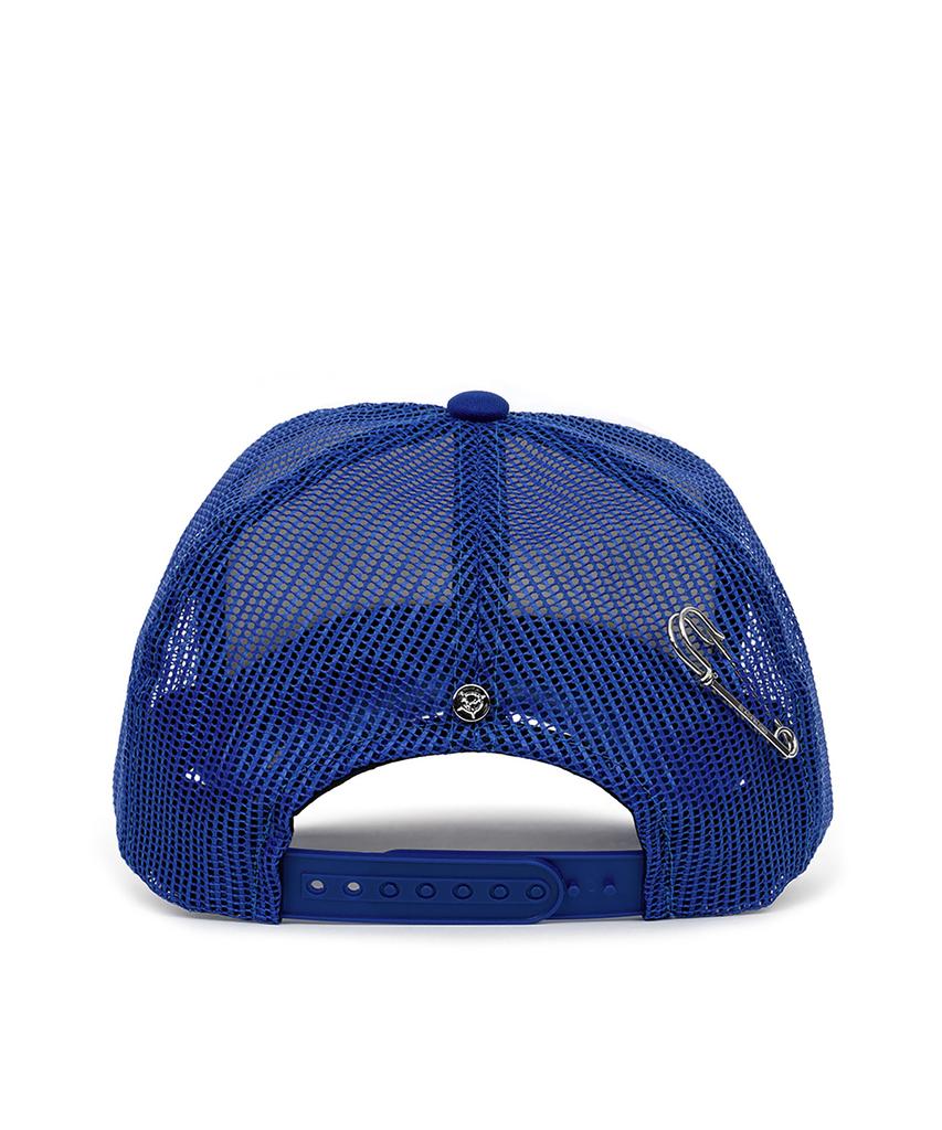 BLACKBLOND Vividi Rescul Trucker Mesh Cap (Blue)