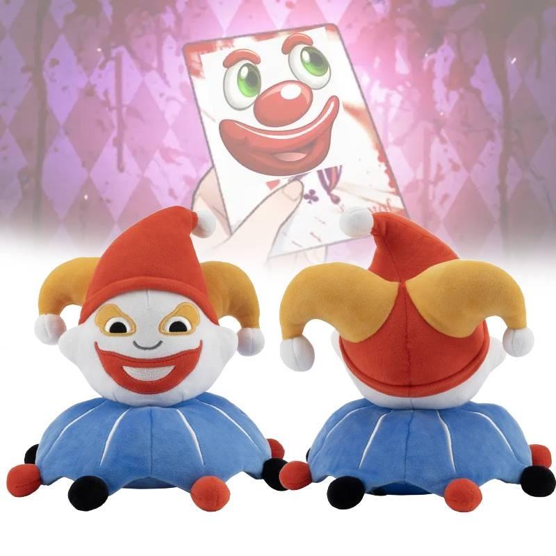 Adorable Balatro Jimbo Plush Soft Blue Clown Game Character Doll For Collectors