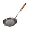 Skimmer Slotted Spoon Cooking Colander Comfortable Grip Strainer for