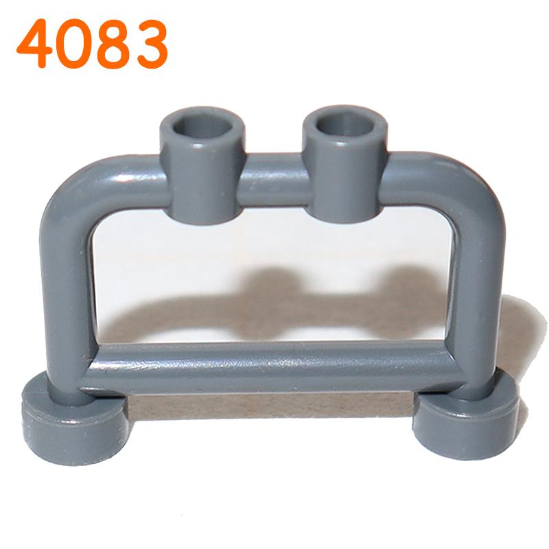 Non-Toxic Fence City Accessories Building Block Moc Part Railing Stair Barrier Ladder Guard Bar Castle Garden Farm Military Assemble Brick