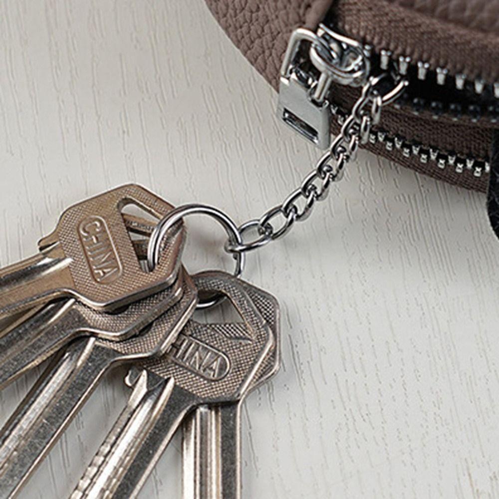 Double Layer Zipper Coin Purse Mini Small Item Bag Retro Creative Panda Wallet  Men