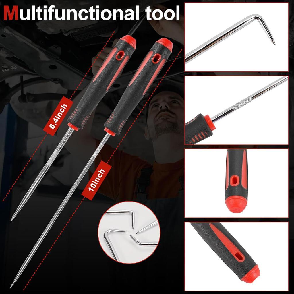 8-teiliges Auto-Öldichtungs-Haken- und Abzieher-Set für die Wartung