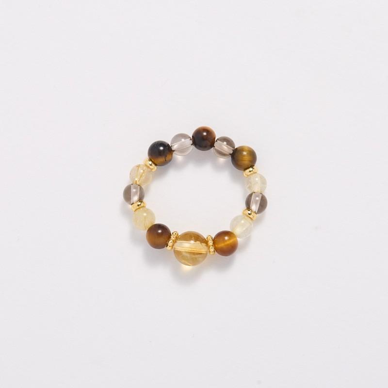 Handmade Tigers Eye Crystal Bracelet Women Men Ethnic Style Stackable Gift Valentines Day Qixi