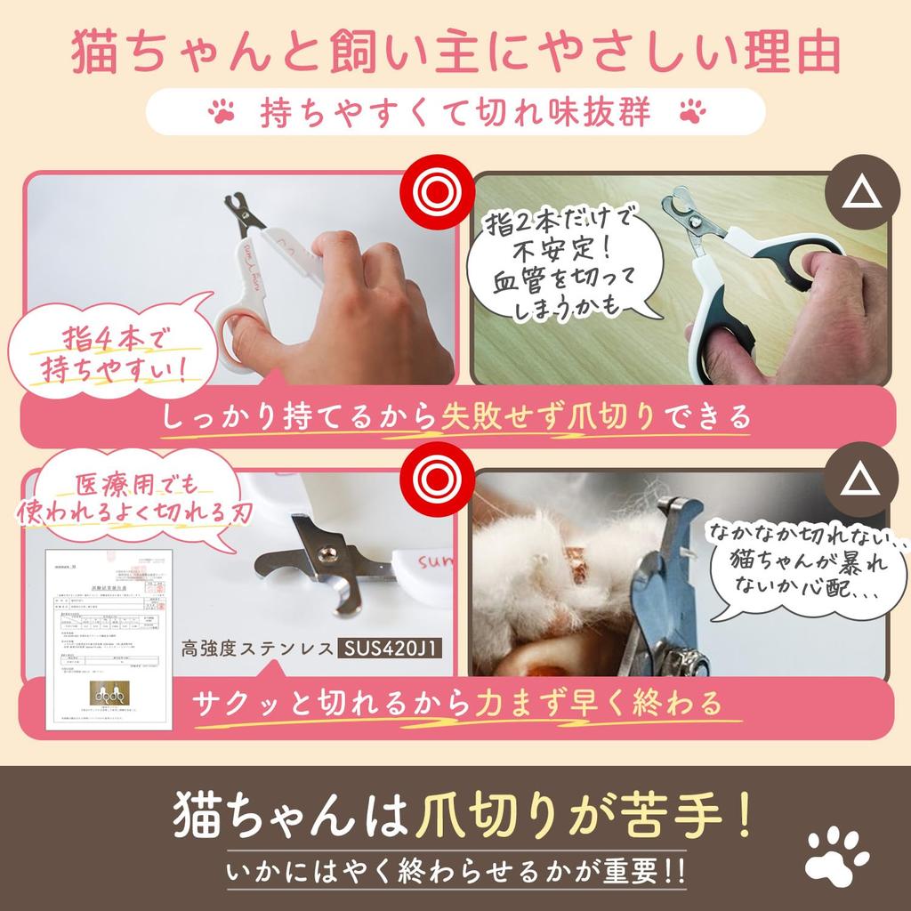 Cat Nail Clippers by Cat Includes Instructional Video and Manual to Quick Nail Cat Cat Nail Clippers [Supervised Experts] Beginner-Friendly, [Easy