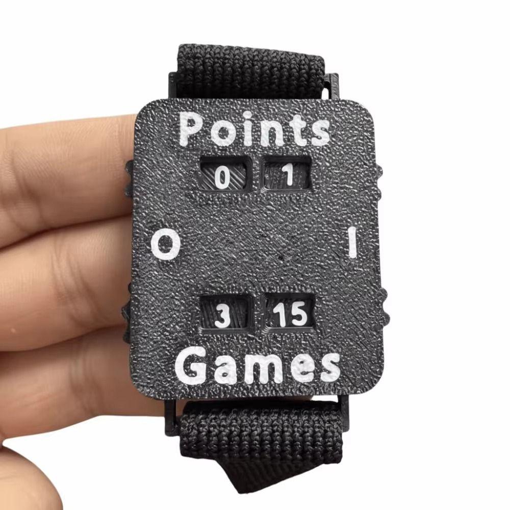 Instant Score Tennis Wrist Scorer Adjustable Wristband Scorer Wristband Golf Accessory