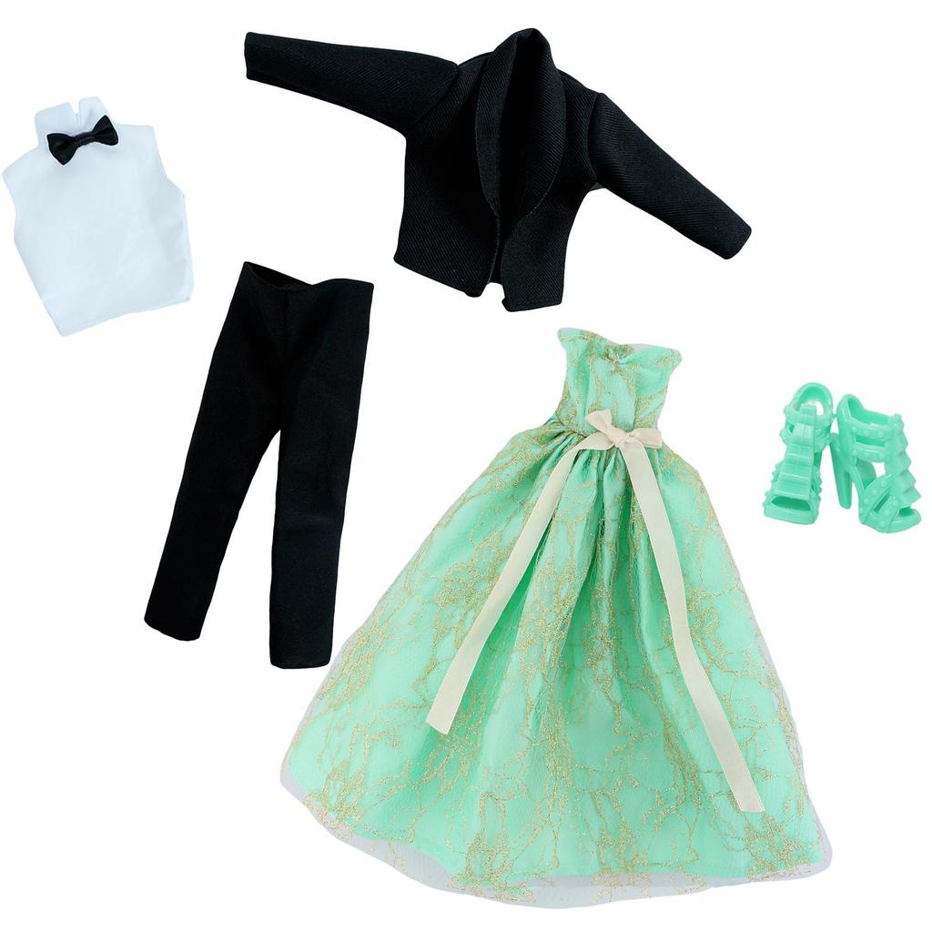Motedukkepar Bryllupsklær til Ken for 30 cm Dukketilbehør Kjole Ballkjole Dress T-skjorte Shorts 1/6 30 cm Dukkehus (INGEN DUKKER)