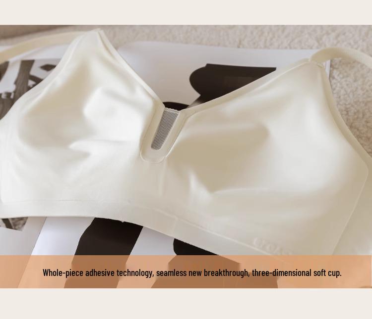 Seamless Anti-Sag Uplift Bra: Breathable, Comfortable, Supportive for Large Chest