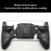 Portable Mobile Phone Gamepad Joystick Controller with Plastic Bracket for Aim Shooting Game Handle Phone Holder