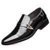 Summer New Breathable Pointed Leather Casual Shoes For Men Luxury Designer Loafers Brand Dress Evening Footwear Zapatos Hombre
