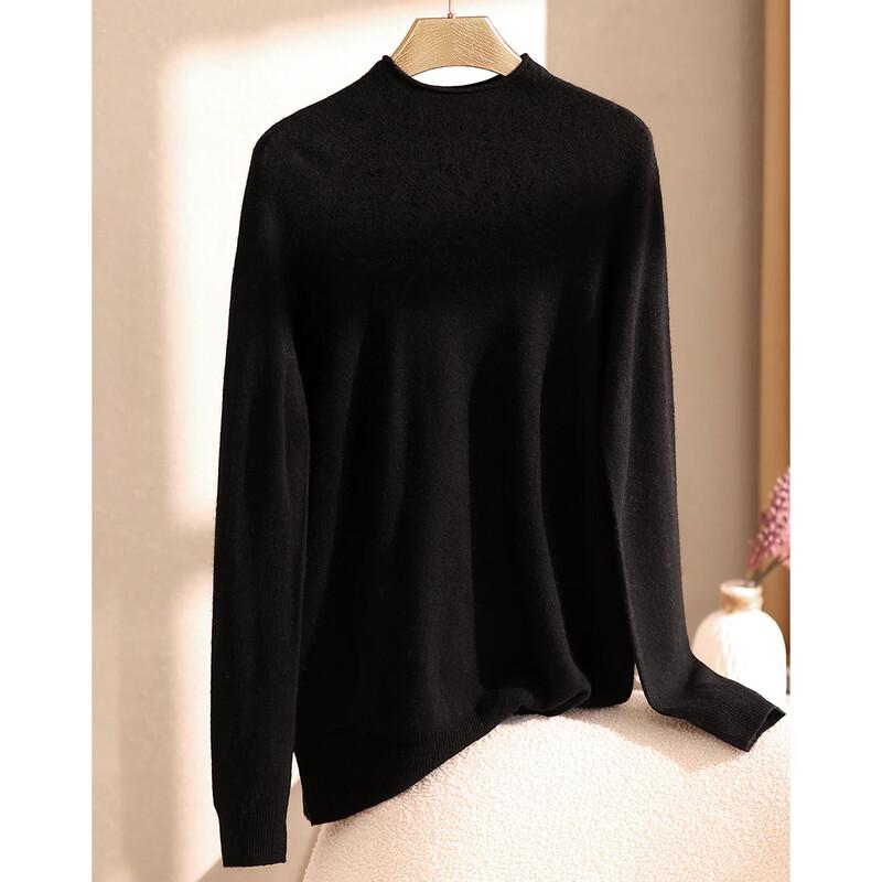 Pasture Women's 100% Merino Wool Semi-High Neck Sweater