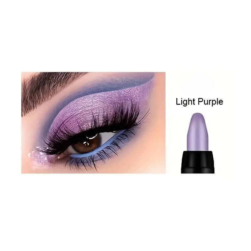Waterproof Long Lasting Shimmery and Glittery Eye Makeup,Vibrant Multicolor Eyeshadow Easy To Smudge,Eyes Makeup Tools