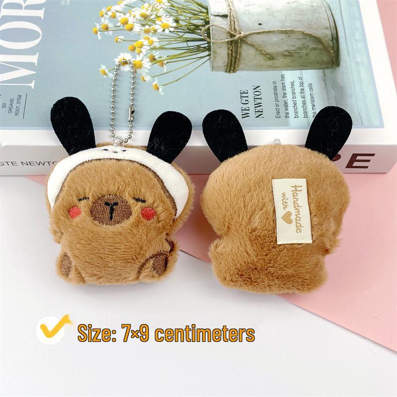 Capybara Charm Pendant: Cute Sanrio Headgear & Children's Accessories