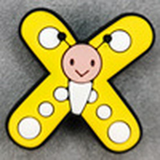 Animal Letter Shoe Charms: Creative Cartoon Detachable Buckles for Garden Clogs