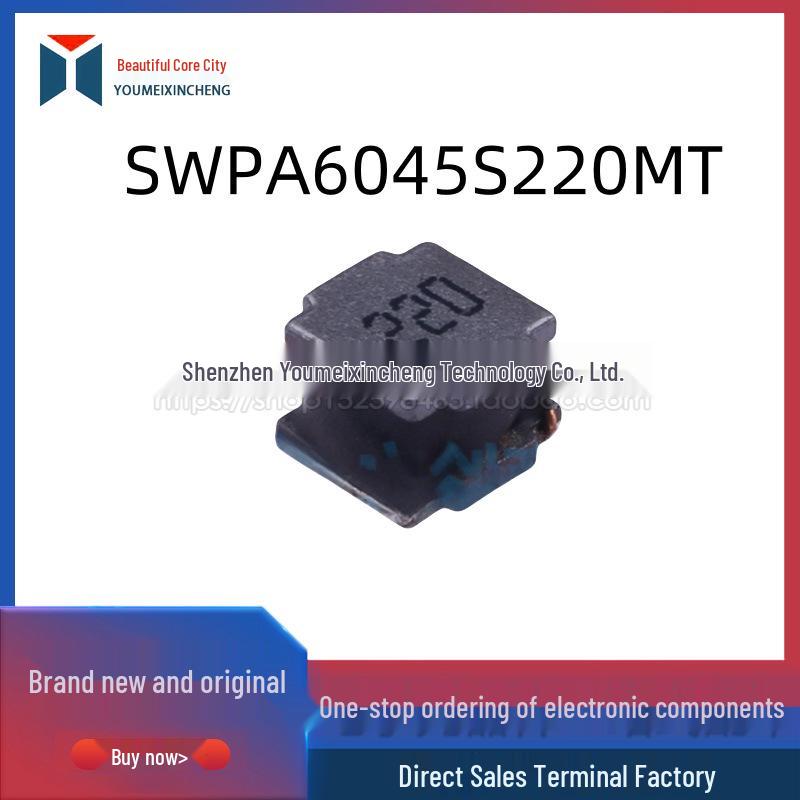 SWPA6045S220MT Power Inductor: 22uH Inductance, 1.8A Rated Current