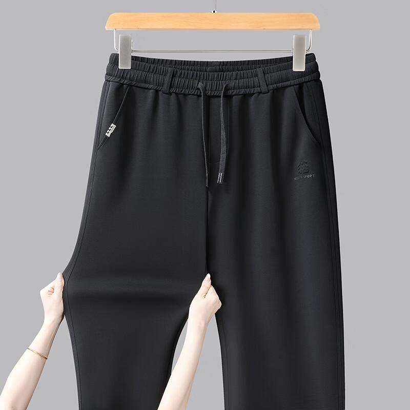 Men's Plus Size Loose Straight Leg Casual Pants