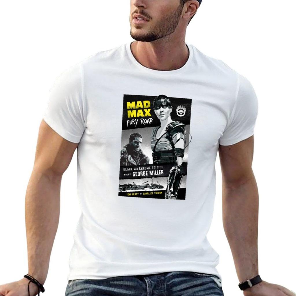 Mad Max Fury Road poster TShirt Christmas Casual Short Sleeve Top