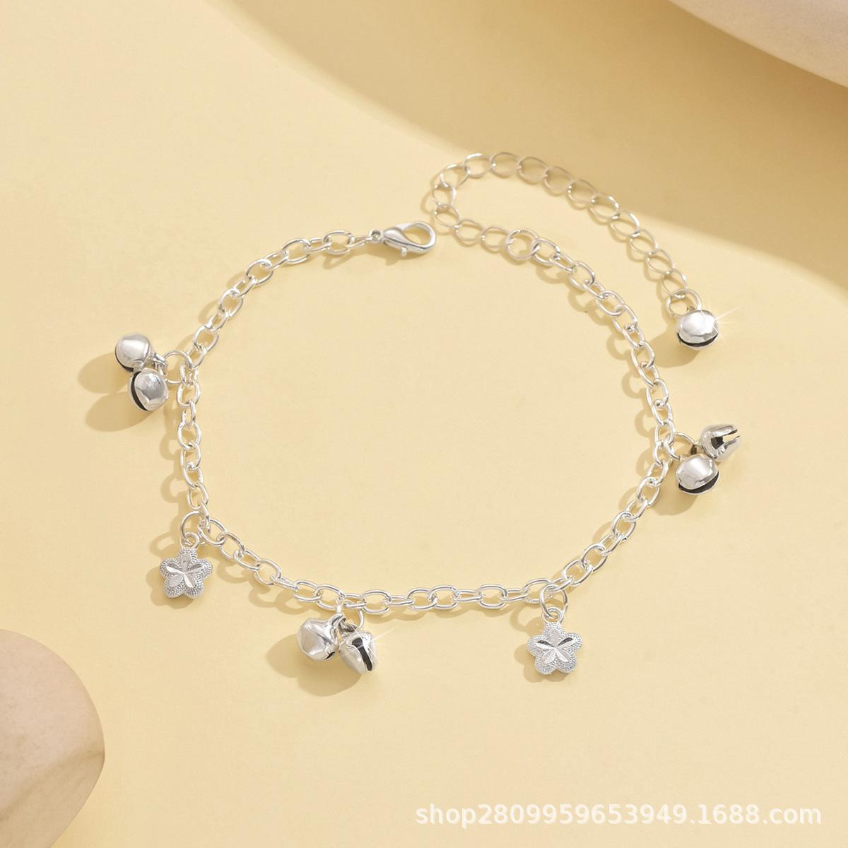 

Браслет-колокольчик ручной работы Drive DNU с посеребрением, милый, любовный, темпераментный, универсальный, для девочек, ручное украшение 2474