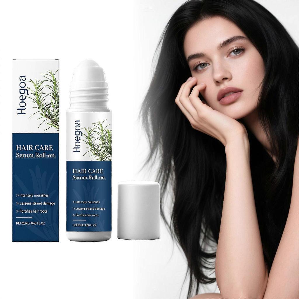 Limited time!!Hoegoa Hair Care Roll-On Essence Gentle And Nourishing Root Care For Voluminous, Smooth, And Shiny Hair