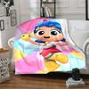 True and the Rainbow Kingdom Flannel Blanket Soft Warm All-Season Throw, Design for Camping, Car Travel, Hiking Sofa, Bed, Perfect Gift for Parties