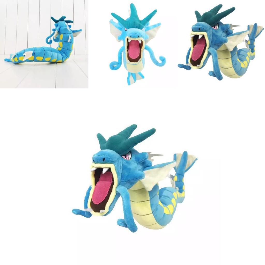 Adorable Pokemon Blue Red Gyarados Plush Doll For Kids 23 Inch Collectible Gift