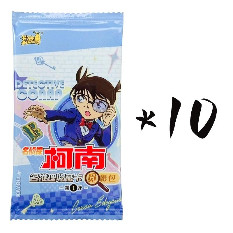 120Pcs/Set Box Genuine Card Detective Conan Classic Anime Characters Shinichi Ran Touichi Rei Shuichi Children's Gift