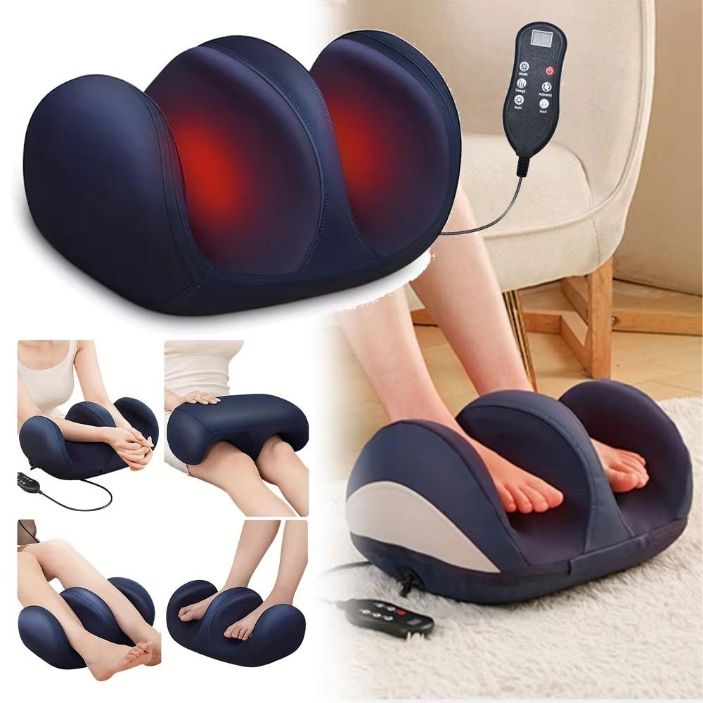 Binchi Health Electronics Super Big Eletric Foot Calf Massager Leg Massage Heated Roller Pressure Compresstion Relax Feet Muscle Blood Circulation Tools