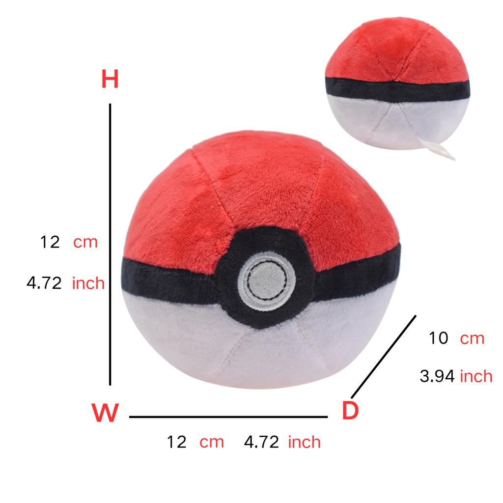 Pokemon Plush Keychain Pendant Poké Ball Gengar Charmander Psyduck Mew Jigglypuff Cartoon Kawaii sale Figure Toy Decor