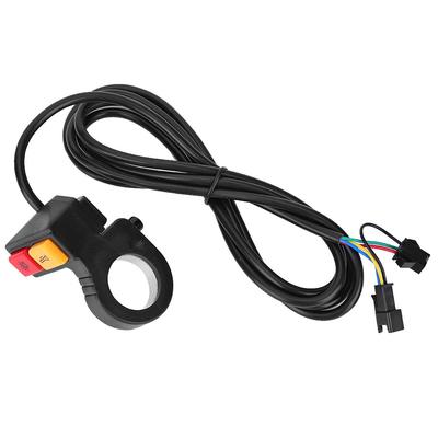 2 in 1 Scheinwerfer Hupe Blinker Schalter Taste für Motorrad E-Bike Roller