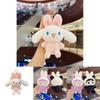 Handmade Kuromi Cinnamonroll Rabbit Plush Toy Pendant Keychain Backpack Ornament Gifts