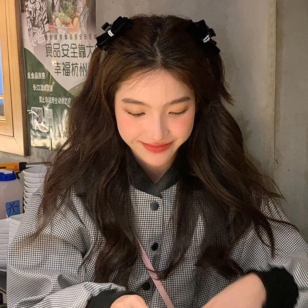 

Pastoral Style Grab Clip Bow Hairpin New Hair Clamp Women Girls