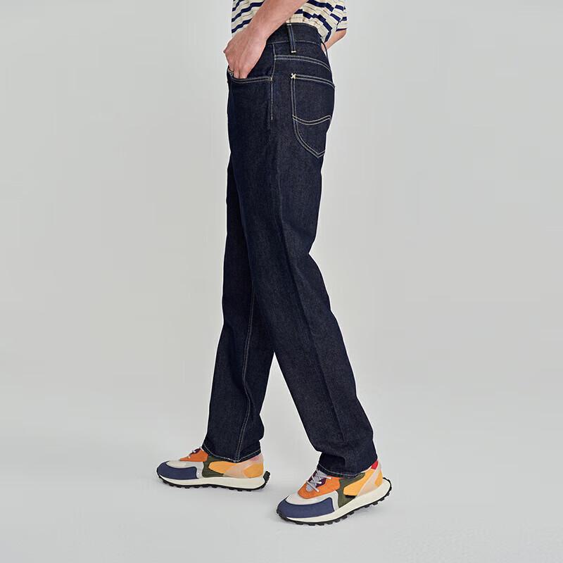 Lee Men's 753 Straight-Leg Light Wash Jeans