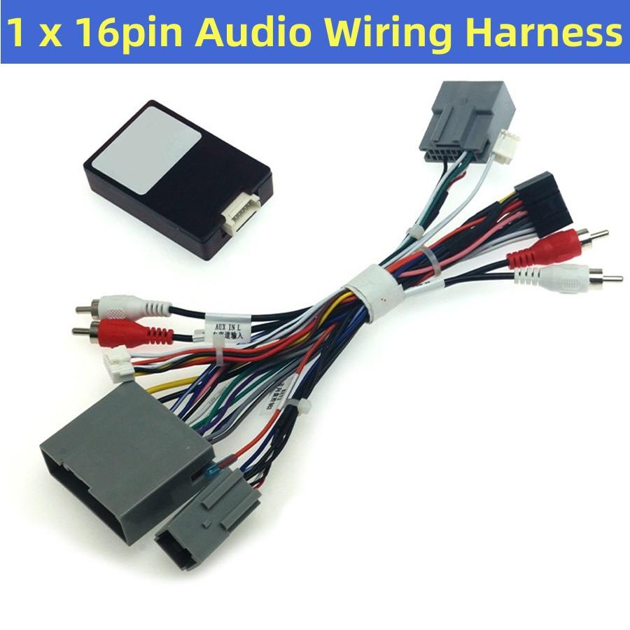 16Pin Radio Audio Wiring Harness Cabel For Chevy Blazer Ford Explorer Expedition