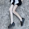 Sexy Hottie Hollowed Out Fishing Net Socks Side Rose Black Jumpsuit Socks Personalized Rose Black Stockings Fashion Pantyhose