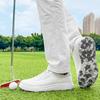 Golf Shoes Men's Lace Up Autumn Fashion Casual Sports Shoes Outdoor Fitness Grass Anti Slip Golf Walking Shoes Size 39-48