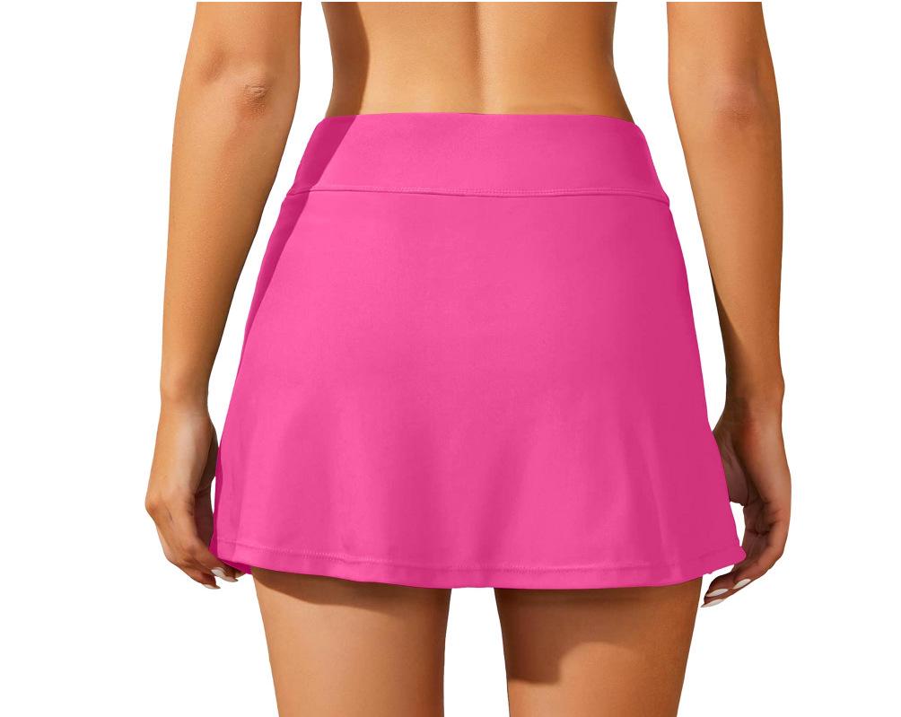 2025 Schnelltrocknender Anti-Expositions-Sport-Schwimmrock mit Seitenschlitz