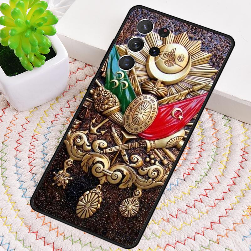 Ottoman Empire Coat Of Arms Funda Silicone Phone Case For Samsung Galaxy note 10 pro S26 S25 S24 S23 S22 S21 Plus Ultra Cover