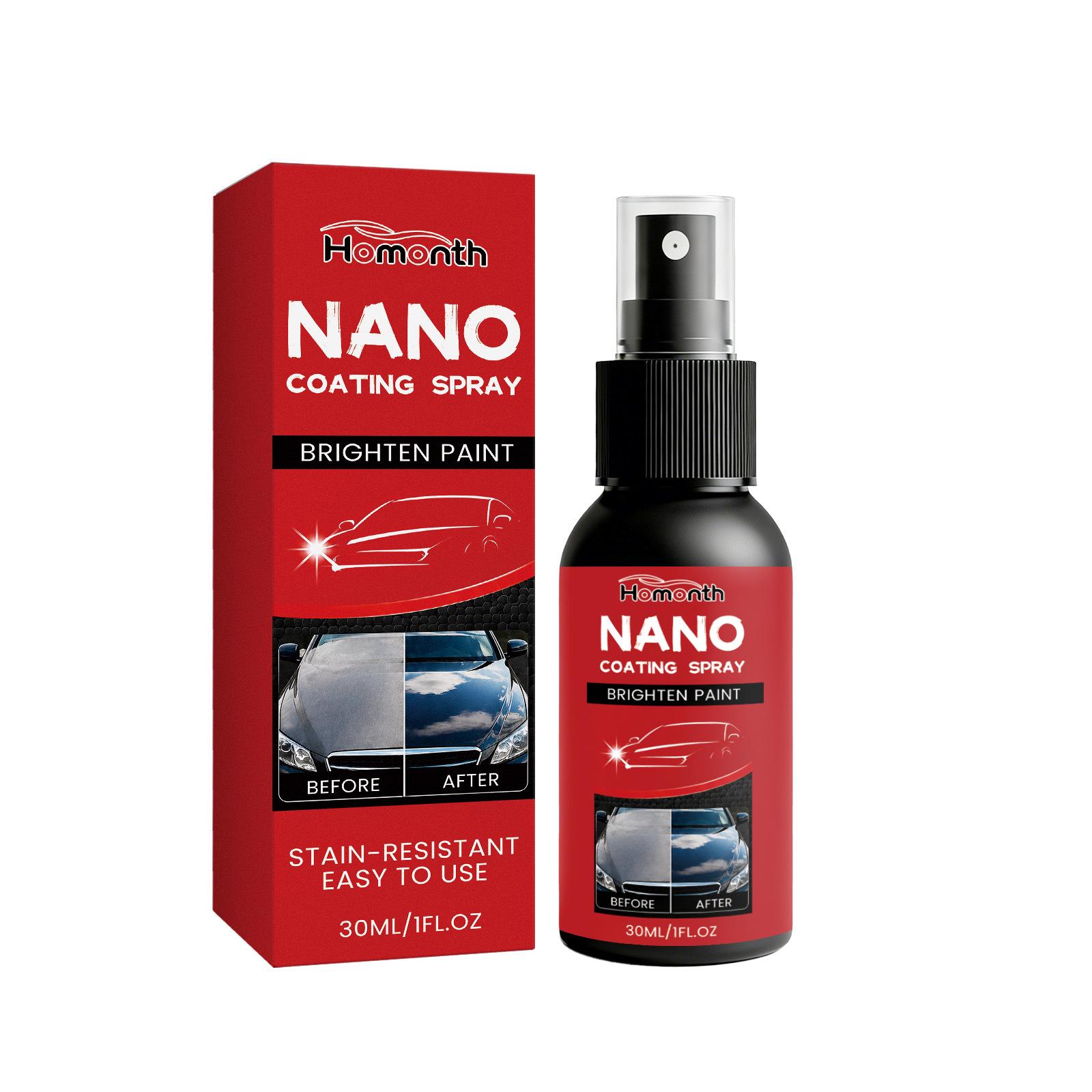 

HOMONTH Nano Coating Spray - Revitalize Your Car s Shine and Cleanliness with Ease Standard Size