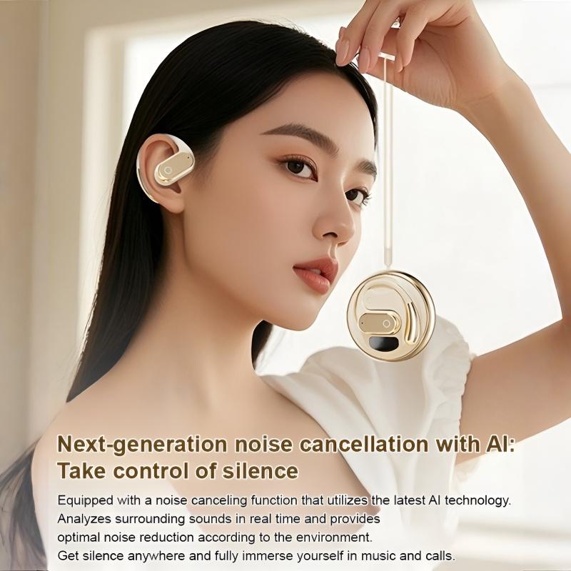 Kabelloses Bluetooth Open Translation Headset Magnetisches In-Ear Digitalanzeige Rotierendes On-Ear Headset