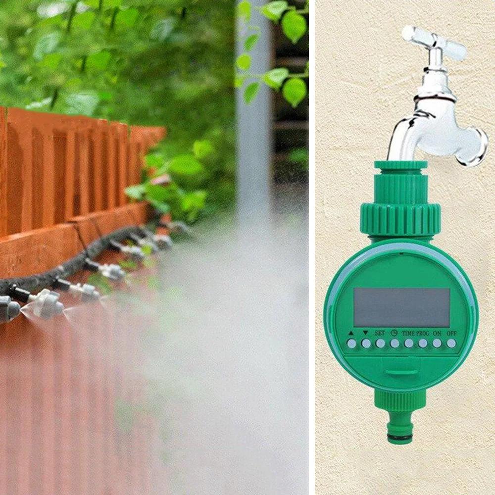 Smart Home Timer Controller for Automatic Micro-Spray Drip Irrigation: Effortless Watering System for Plants