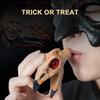 Halloween Aztécký píšťalka smrti Píšťalka smrti ve tvaru vraního zobáku Strašidelná lebka Křičící aztécké válečné píšťalky Píšťalky lidského křiku