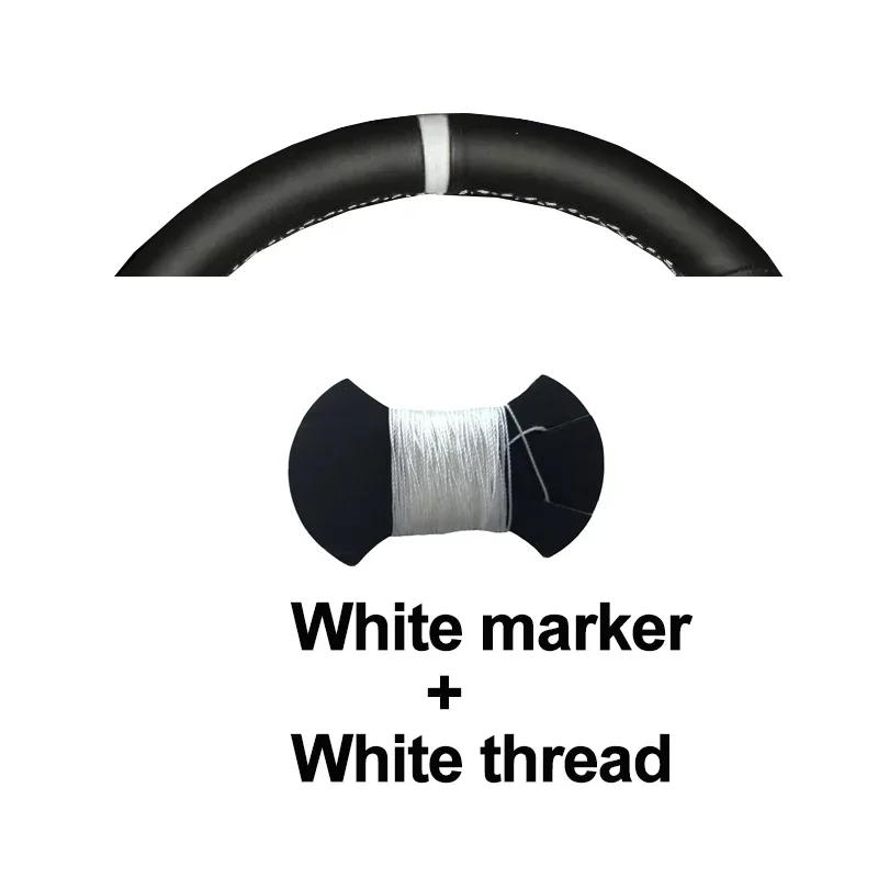 Hand Stitching Car Steering Wheel Cover Wrap for Citroen Jumpy Spacetourer Peugeot Expert Traveller Fiat Scudo 2016-2026