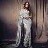Grey Color and Good Quality Saree To Wear In Wedding and Other Ceremony