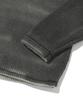 Suade Washed Knit Zip Up [Charcoal Gray]