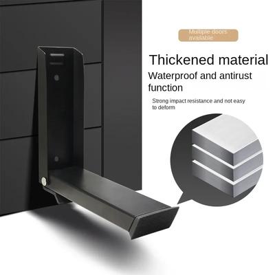 Door Stoppers Pedal Kick Down Door Stop Self Adhesive Door Holder No Drilling Door Stoppers Stainless Steel Anti-Slip Doorstop