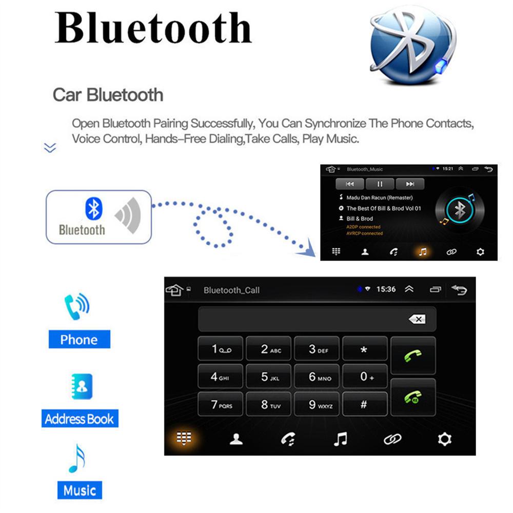 7" Android 15 Car Stereo - For Toyota Land Cruiser Prado 2002-2009/Lexus GX470 2002-2009 - 2GB+64GB CarPlay/GPS