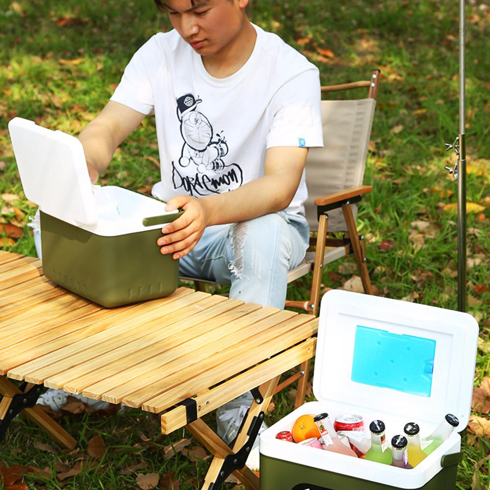 6/9L Camping Auto Kühlschrank Wärme Erhaltung Mini Gefrierschrank Kühlschrank Tragbare Grill Isolierung Box für Outdoor Camping Angeln