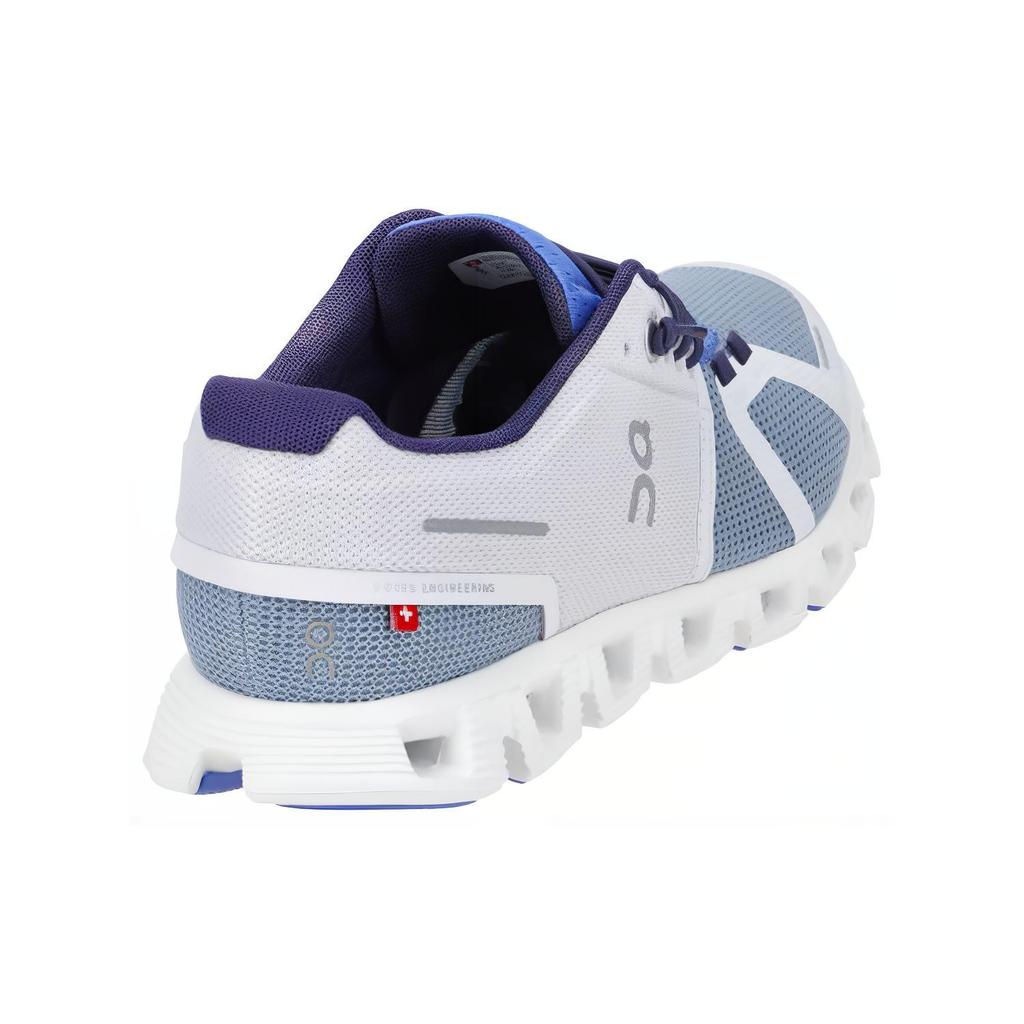 New On Cloud 5 Anti Slip Wear Resistant Low Top Running Shoes Women's Gray 69.98853